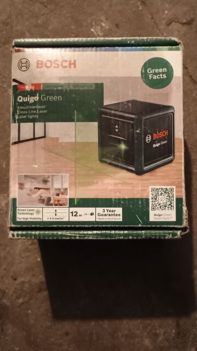 Bosch Quigo Green Facts Laser
