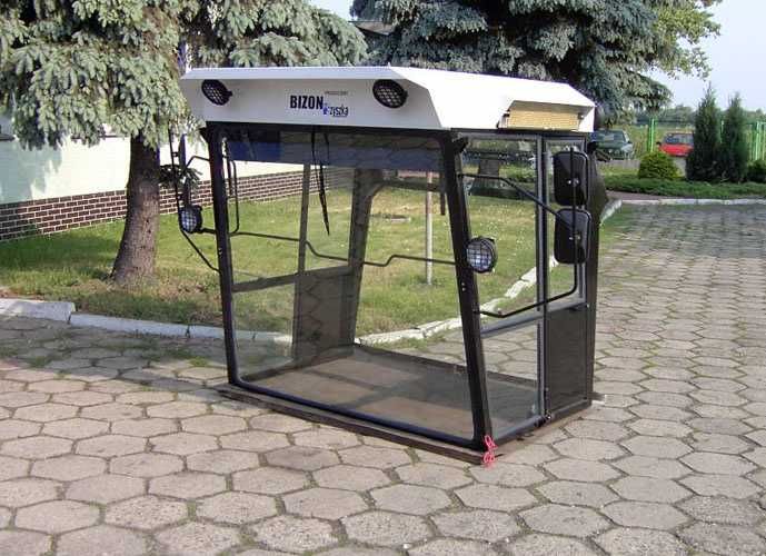 Kabina do bizona z056 super nowa mf255 c330 c360, 3512