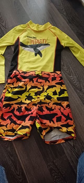 Komplet do pływania na 5-6 lat  idealny