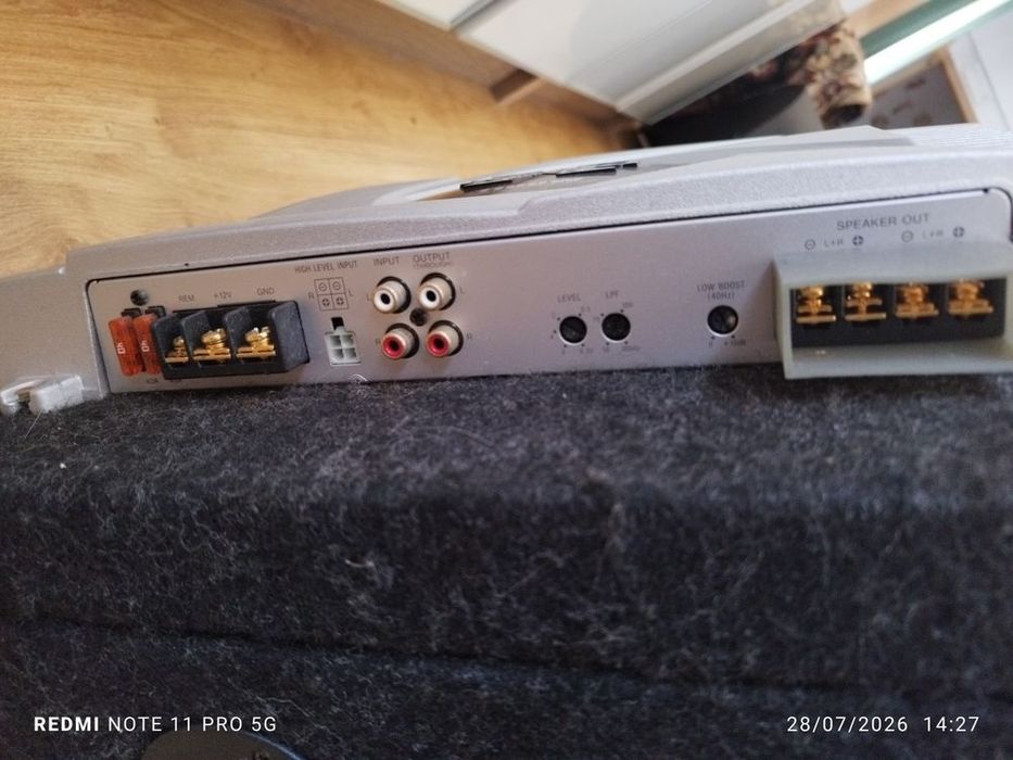 Amplificador auto Sony e Signat