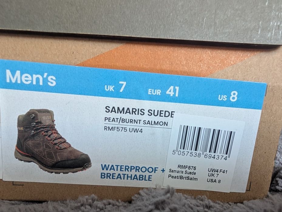 Regatta Samaria suede