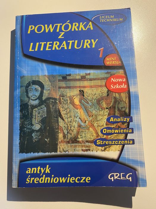 Powtórka z literatury 1 (antyk, średniowiecze)