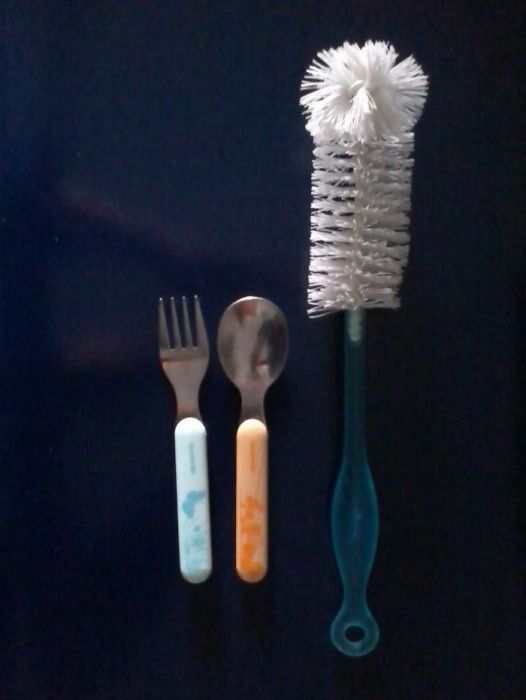 Conjunto de 4 Biberon + Escova de Limpesa e 2 talheres64584499961346122