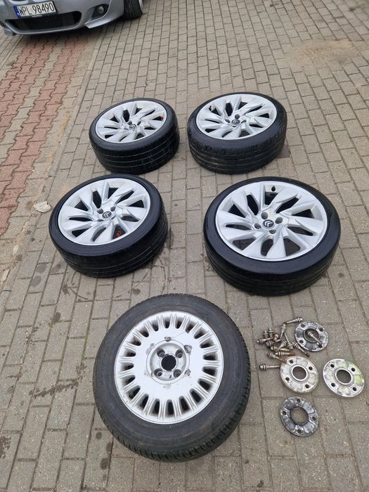 Koła 4x108 19+dystanse i śruby(citroen peugeot ds)