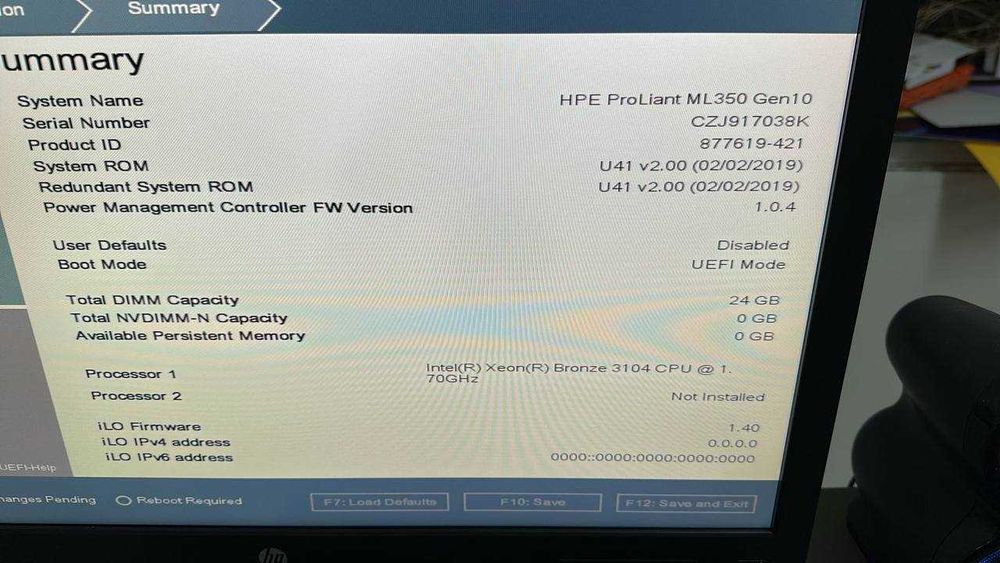 HPE ProLiant ML350 Gen10