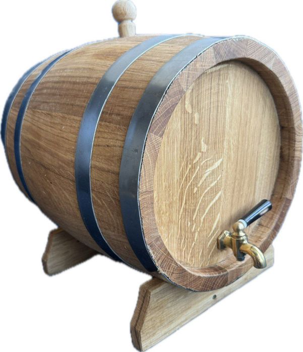 Дубова бочка 3-5-10-15-20-30-40-50-100л.