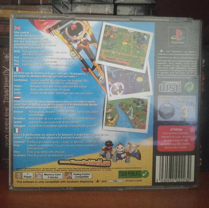 PSX - Theme Park World - PS1