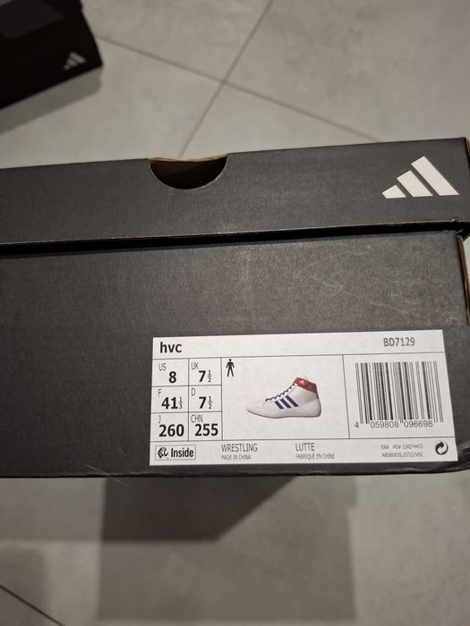 Buty zapaśnicze Adidas Havac 41 niebieskie lub białe