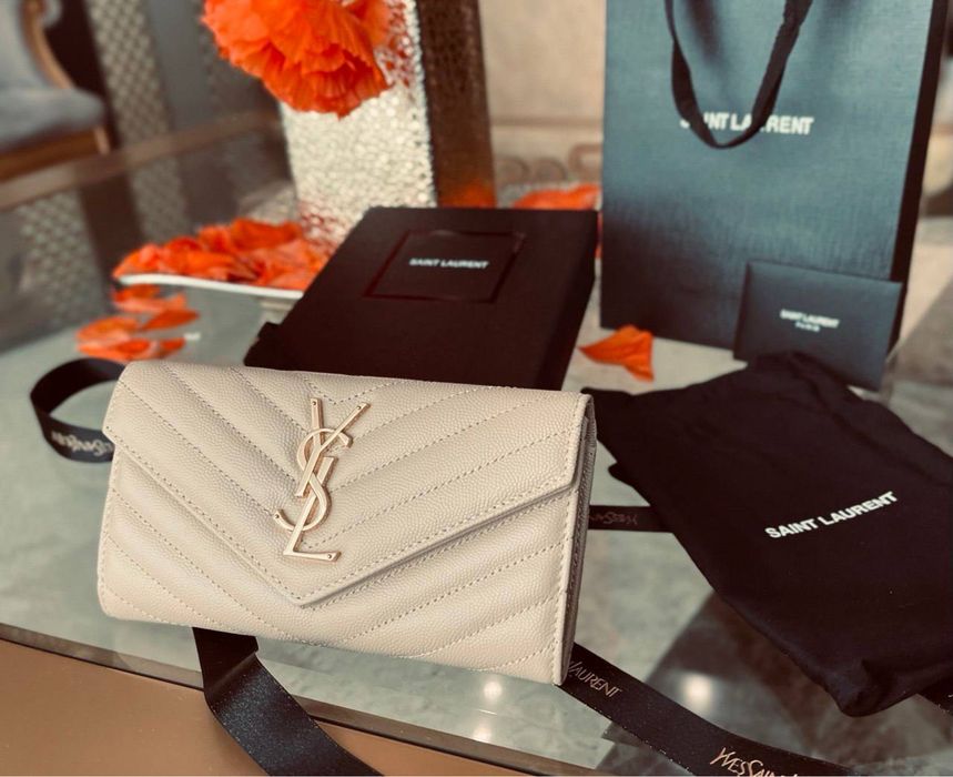 Женский оригинальный кошелек Saint Laurent