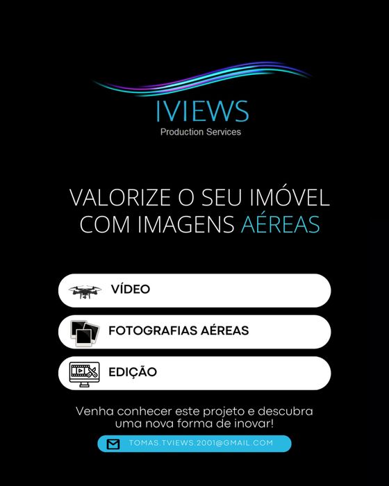 Serviço de filmagem de drone