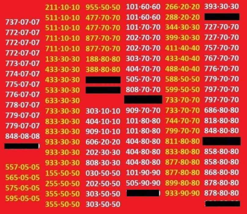 Красивый золотой номер Водафон Vodafone МТС