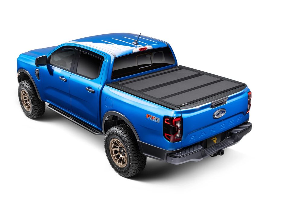 BAKFlip MX4 Twarda pokrywa paki roleta składana na 3 Ford Ranger 2022-