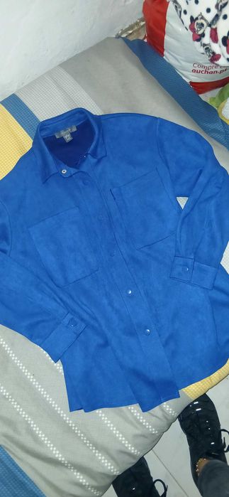 Casaco/camisa azul