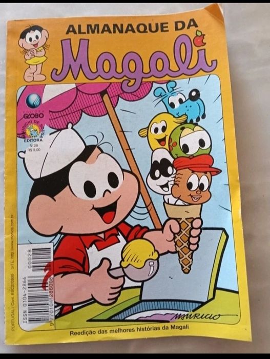 Bandas desenhadas "Mónica e Magali"