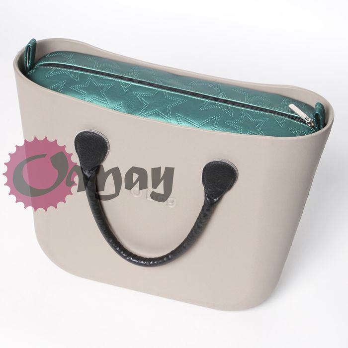 Organizer do OBAG STANDARD eko skóra pik butelkowa metaliczny OMAY