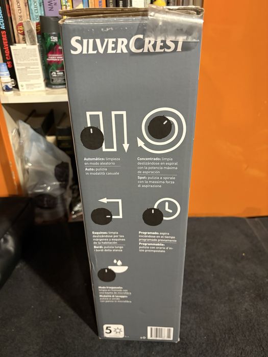 Robot de Aspiração e Limpeza - Silvercrest Novo