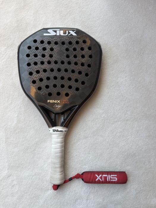 Raquete Padel Siux Fenix Pro 5 Black – Leo Augsburger
