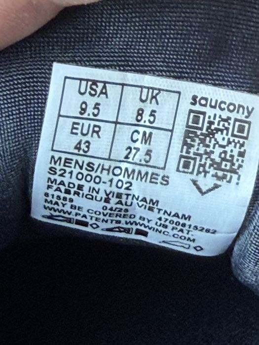 Saucony Ride 18 розмір 43