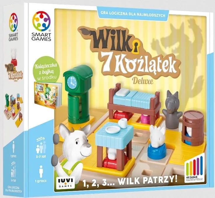 Smart Games Wilk I 7 Koźlątek (Pl) Iuvi Games. Iuvi Games. Nowy Produkt