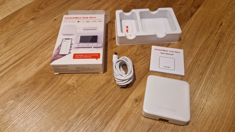 SwitchBot Hub Mini (Biały) - Centrum Automatyki Domu - Wysyłka 24!