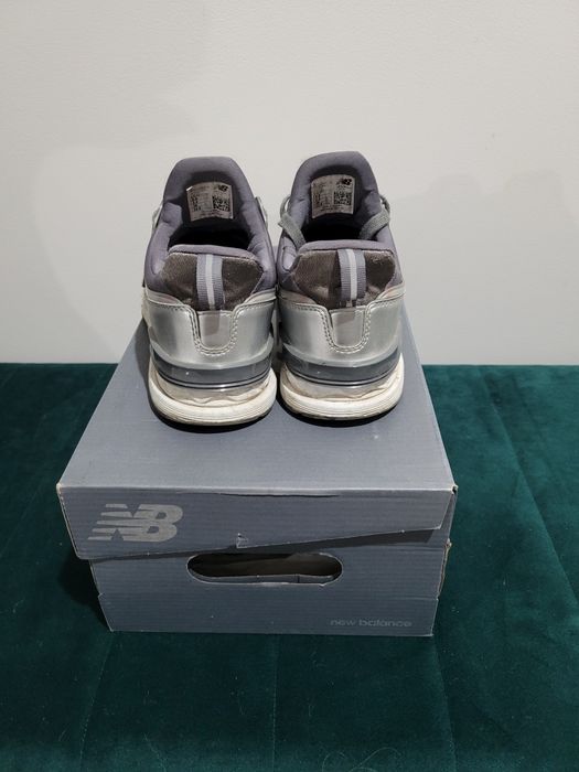 New balance 36 adidasy silver