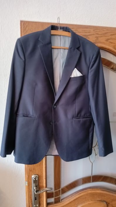 Garnitur granatowy xl