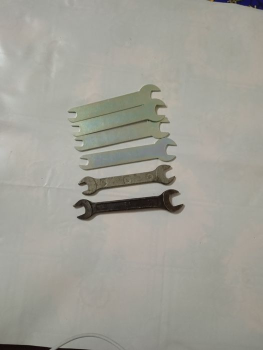 Ключи гаечные, новые и б.у, для велосипедов