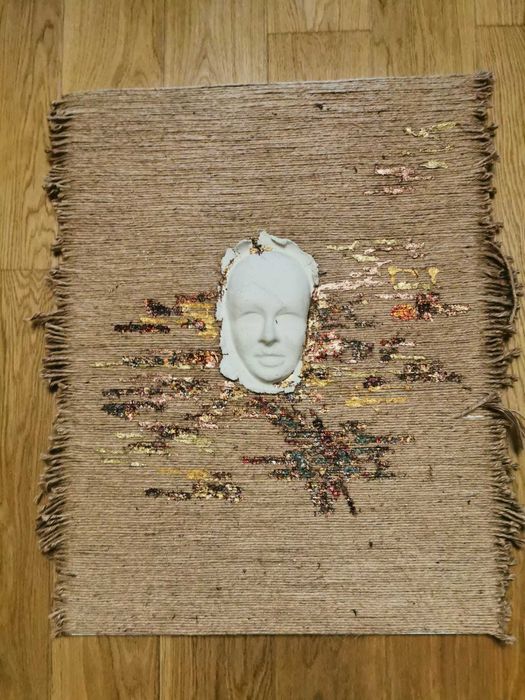 Obraz, maska gipsowa