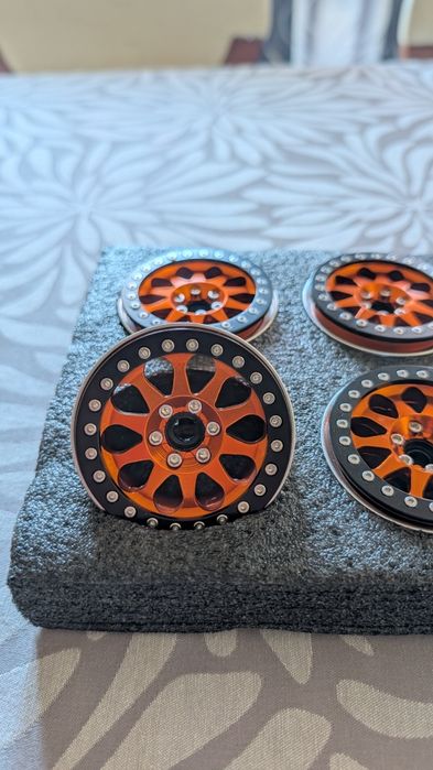Jantes beadlock 2.2" RC crawler/ scale