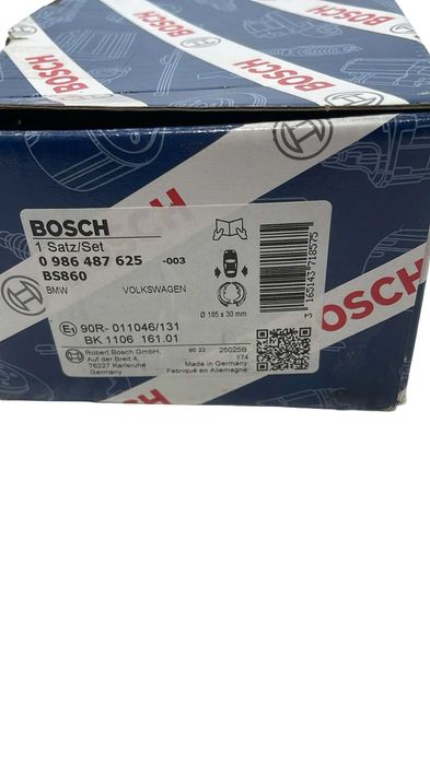 BMW Serii 5 E60 E61 szczęki hamulcowe tył