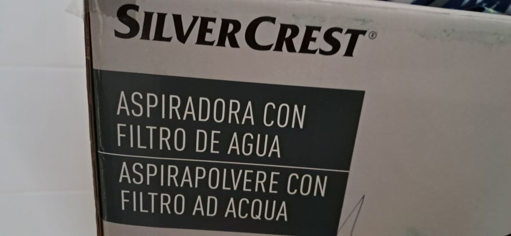 Aspirador com filtro de água SilverCrest