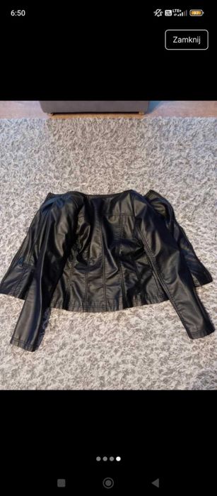 Kurtka ramoneska eko skóra