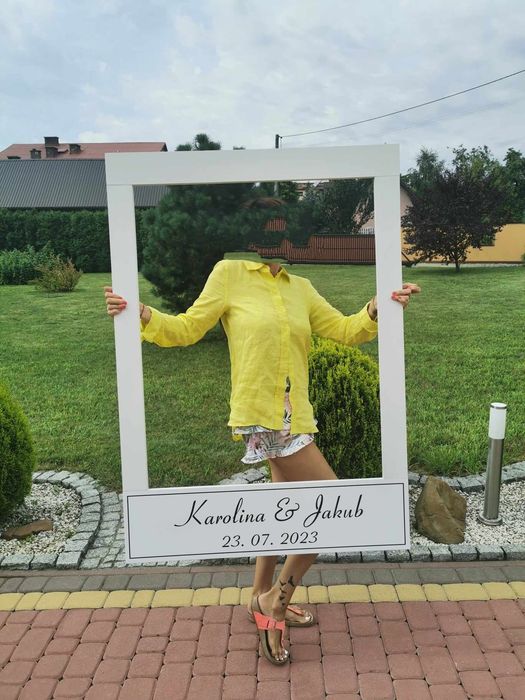 Instagram ramka do zdjęć okolicznościowych wesele ślub urodziny
