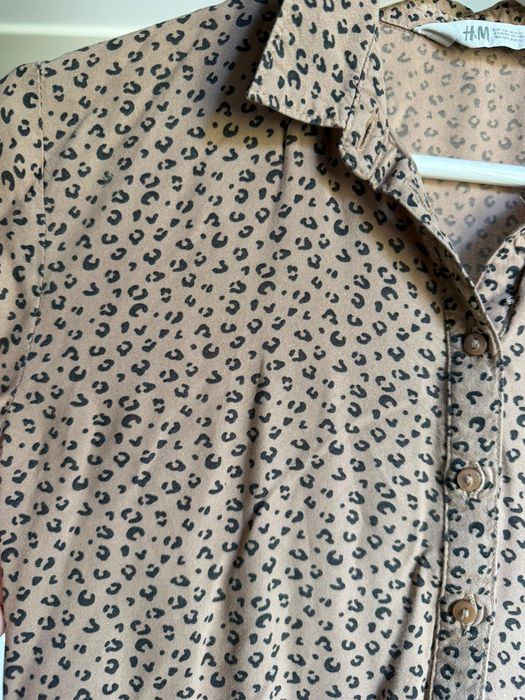 Sukienka H&M w panterkę 128