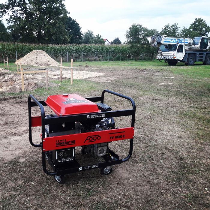 Agregat prądotwórczy 0,8 kW - 500 kW Wynajem 24/7 Atlas Copco Fogo Cat