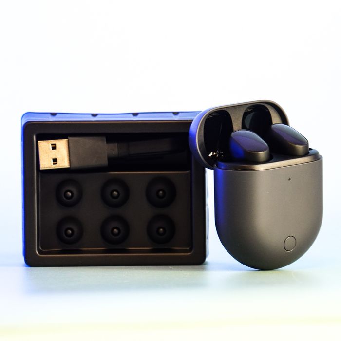 Навушники-Беспроводные наушники Xiaomi Redmi Buds 3 Pro черные (витрин