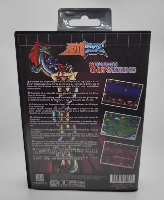 Mega drive jogo: Deamons of Astemburg