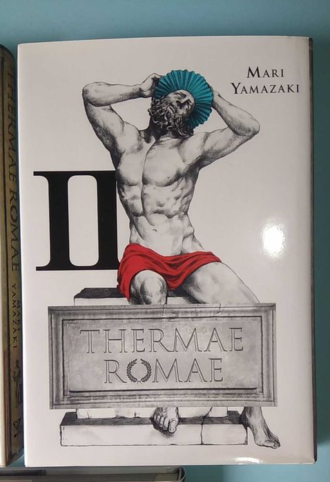 Thermae Romae - Mari Yamazaki - completa em inglês 3 volumes capa dura