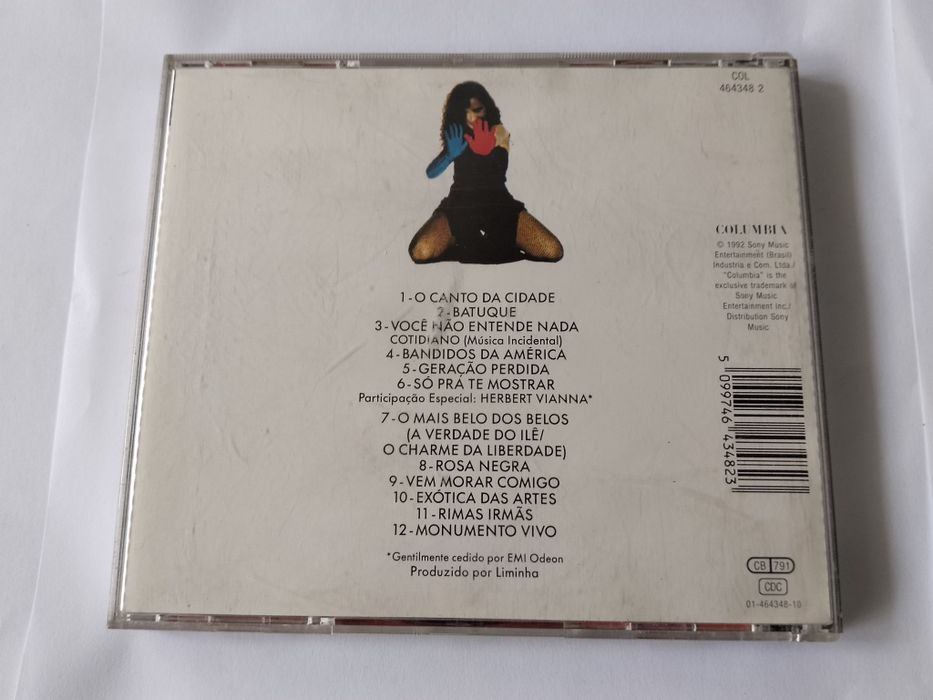 Daniela Mercury "O Canto da Cidade" em Cd
