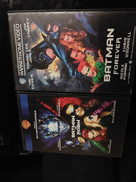 Batman Forever + Batman i Robin. VHS