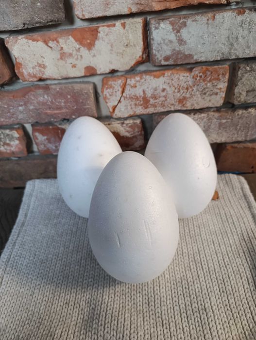 3 szt -Jajka styropianowe 30 cm rękodzieła