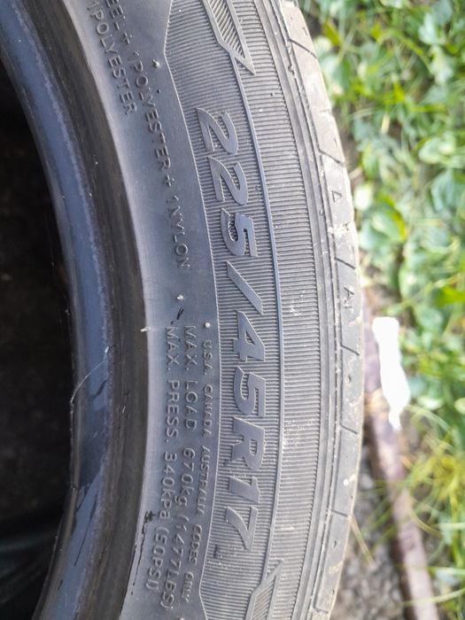 Opony letnie 225/45/r17