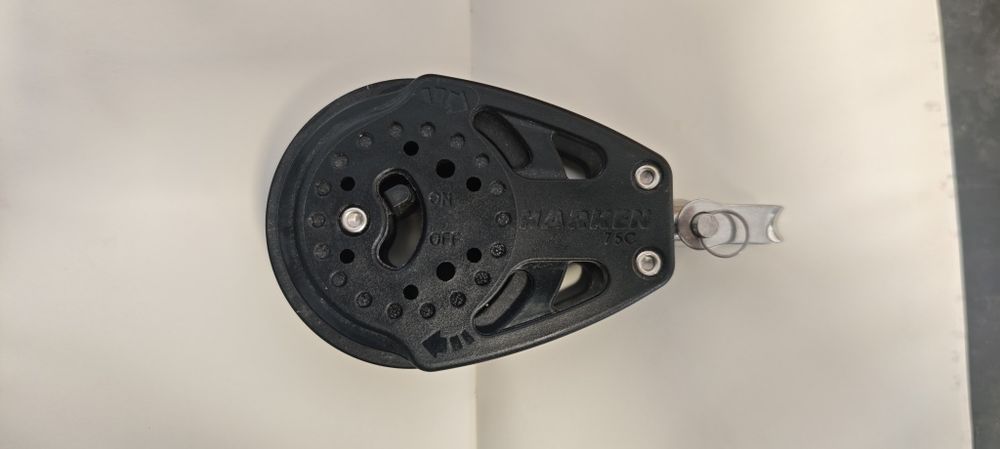 Moitão Harken 75mm (75C), carbono, novo