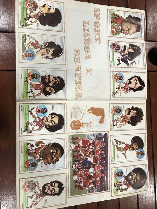Vintage: Caderneta Arte e Futebol