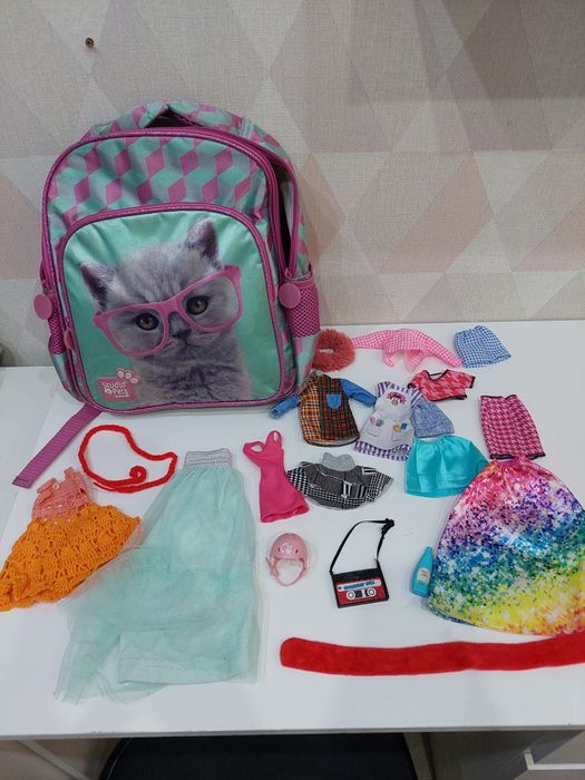 Zestaw Barbie Cutie Reveal Pudeł + Mebelki + ubranka + akcesoria