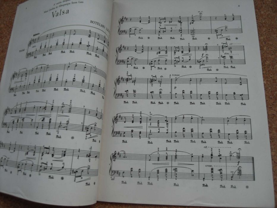 Partituras de Piano Antigas