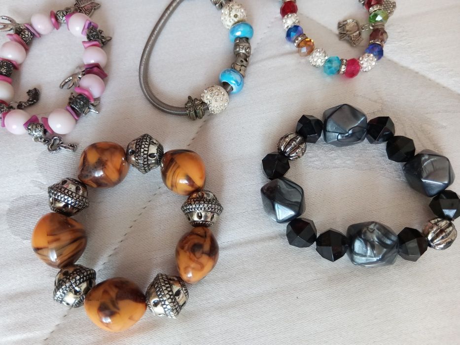 Acessórios: lote 7 pulseiras