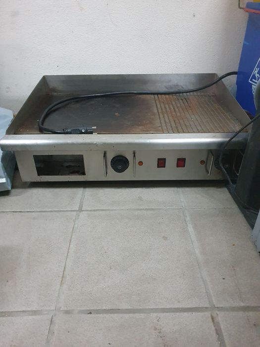 Chapa Grelha elétrico profissional