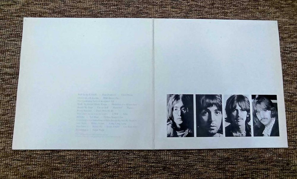Album duplo Branco dos Beatles -The Beatles