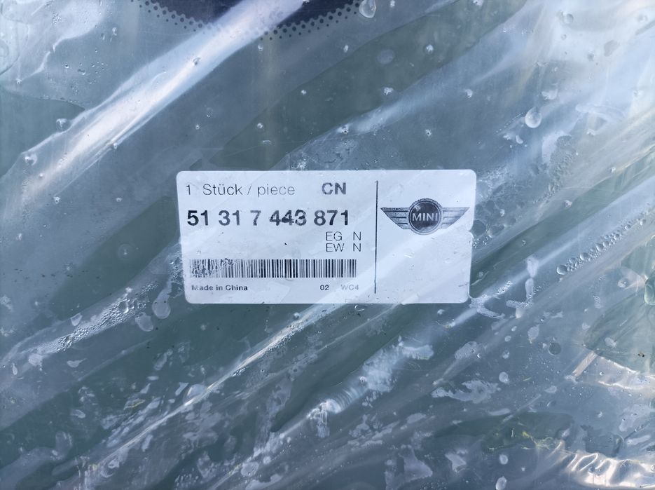 Szyba przednia czołowa mini Cooper f55 oryginał nowy ideał